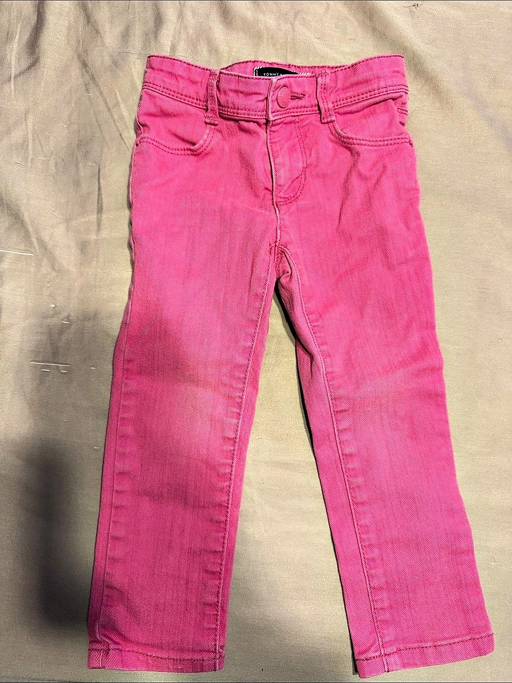 Tommy Hilfiger Skinny Jeans Girls Pink Jeans Size 2T